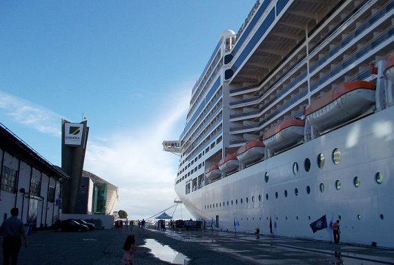 Como chegar no porto de santos.