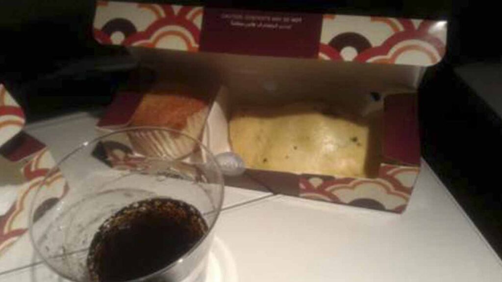 As refeições na Qatar Airways